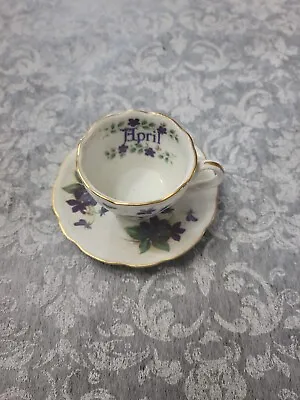 Mini April Tea Cups Saucers Vintage Made In Germany 3 In • $19.99