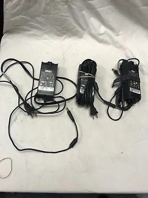 Lot Of 3 Genuine OEM Dell PA-12 FAMILY  19.5V 65W  Charger AC Adapter  • $12.99