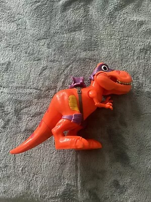 Vintage 2015 Teenage Mutant Ninja Turtles TMNT  T-Rex DONATELLO Dinosaur Acc333 • $31.85