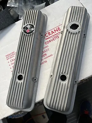 69-70-71-72-73-74-77 Valve Covers Corvette Camaro ORIGINALS LT1 Z28 ALUMINUM • $420