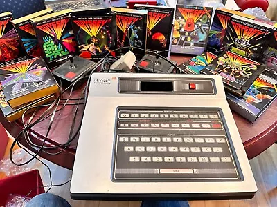 Magnavox Odyssey 2 Microprocessor Console System + 2 Joysticks + 15 Games • $250