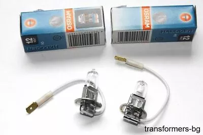 H3 OSRAM HALOGEN H3 12V 55W 64155/55w Halogen Car Lamp H 3 Bulb X 2 • $10.67