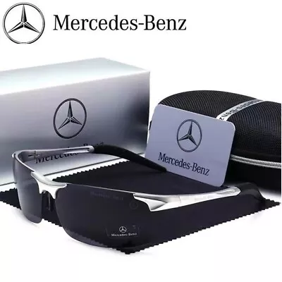 Mercedes With The New Small Frame Polarizer Men's Fashion Sunglasses Sunglasses • $60.72