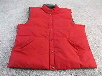 VINTAGE Gerry Down Filled Puffer Packable Vest MENS XL Extra Large Korea 90s • $21.99