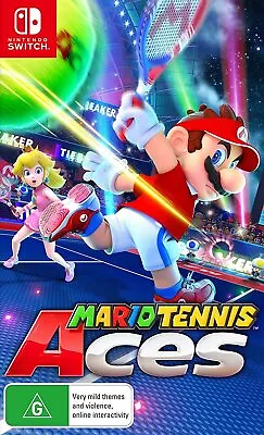 Mario Tennis Aces Family Kids Sports Game Nintendo Switch • $85