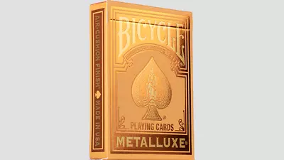 Bicycle Metalluxe Orange Playing Cards By US Playing Card Co. • $13.95