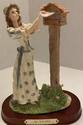 La Verona Collection Figurine Girl At Mailbox  • $19.95