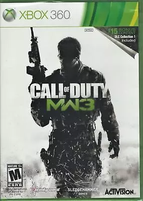 Call Of Duty: Modern Warfare 3 W/DLC Xbox 360 (Brand New Factory Sealed US Versi • $27.91