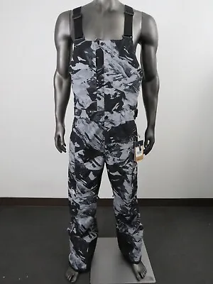 $164.97 • Buy NWT Mens The North Face Freedom Waterproof Shell Ski Bibs Pants - Black Print
