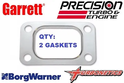 2-Pack Garrett  T3 Turbo Manifold Gasket Stainless Precision PTE Borg Warner EFR • $8.95