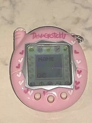 BANDAI Tamagotchi Connection V3  2004 - Pink Hearts - Working • £80