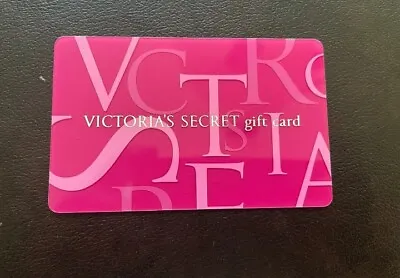 Victoria's Secret  Collectible Gift Card • $20