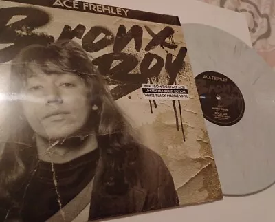 Ace Frehley Bronx Boy White Black Marble Vinyl Limited Numgered 782 • £12.99