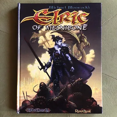 £28 • Buy ELRIC OF MELNIBONE. Fantasy RPG Game Book. Hardcover. RuneQuest-based.