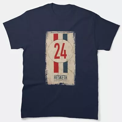 Hesketh Racing Iconic James Hunt Number Classic T-Shirt • $19.90