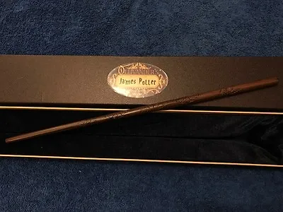 James Potter Wand 14.5  Harry Potter's Dad Ollivander's Noble Wizarding World • $30