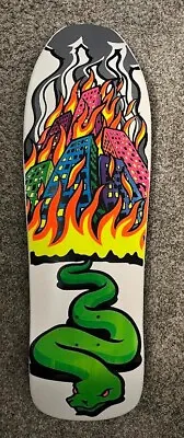 Street Plant - Mike Vallely - Signed Snake World Skateboard Deck - NEW • $329