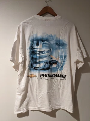 $24.99 • Buy Vintage Chevy Racing Performance Vehicles Parts White X-Large T-Shirt
