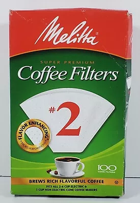 Melitta Coffee Filters #2 100 Count • $5.09