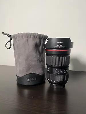 CANON EF 16-35mm F/2.8L III USM Lens Hood Pouch Excellent • £670