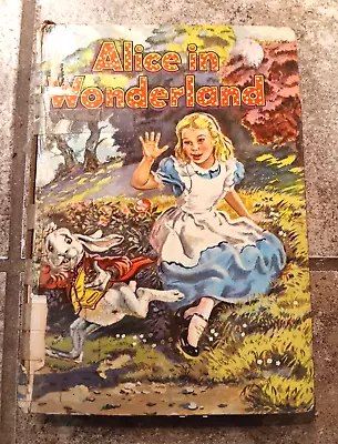 Vintage Alice In Wonderland Book Lewis Carroll 1955 Whitman (ruth5522-586) • $15