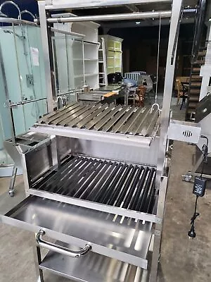 $900 • Buy New V1 Stainless Steel Argentinian Parrilla Bbq Grill / Rotisserie