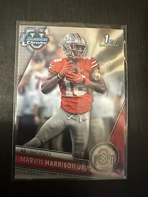 Marvin Harrison Jr 2023 Bowman Chrome 1st Bowman RC Ohio State Rookie 🔥🔥🔥 • $3