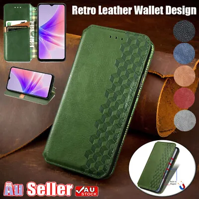 $12.79 • Buy For OPPO A96 A78 A54 A57 A77 Reno8 Find X3 X5 Flip Leather Case Wallet Cover