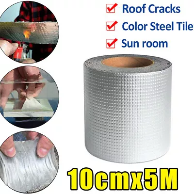 5M Super Waterproof Tape Butyl Magic Leak Roof Pipe Repair Tape Adhesive Sealant • £11.95