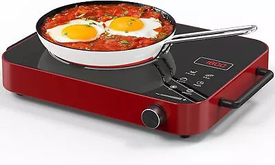 Single Electric Radiant Cooktop Burner Countertop Electric Stove Top 110V 1800W • $69.99