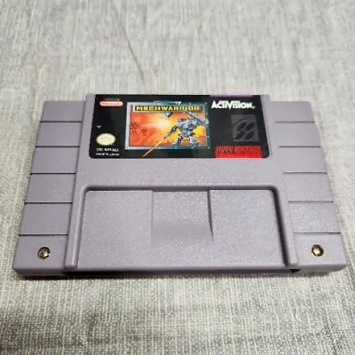 SNES Super Nintendo MechWarrior Activision AUTHENTIC TESTED & WORKING NICE • $20