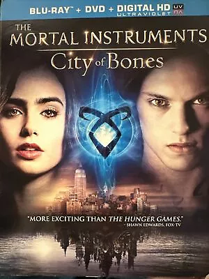 The Mortal Instruments: City Of Bones (Blu-ray 2013) With Slipcover No Digital • $4.26