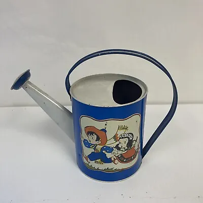 Vintage Ohio Art Tin Lithograph Watering Can - Little Mexican Boy F5-51 • $77