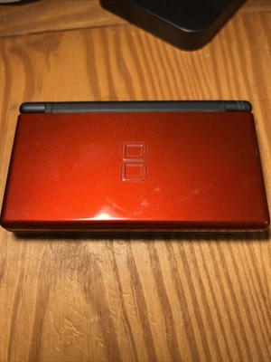 $250 • Buy BUNDLE:Authentic Nintendo DS Lite Crimson/Black With Pokemon GAMES (U.S.A)