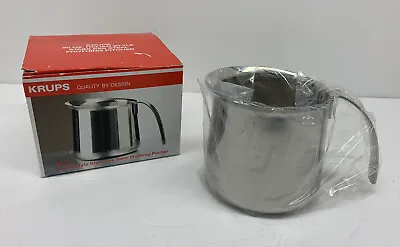 $19.99 • Buy Krups 20 Oz Italian Style Stainless Steel Frothing Pitcher New In Original Box