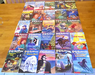 A To Z Mysteries - 25 Ron Roy Children's Chapter Books - Lot • $9.99