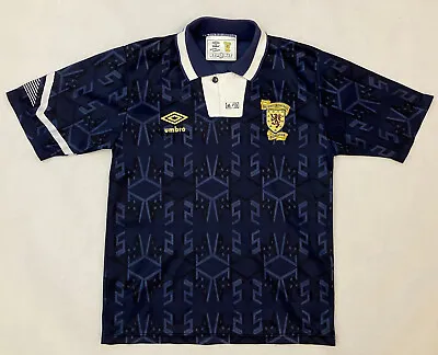 Scotland 1991-1994 International Home Football Shirt Size: Children’s 11/12 Yrs • £32