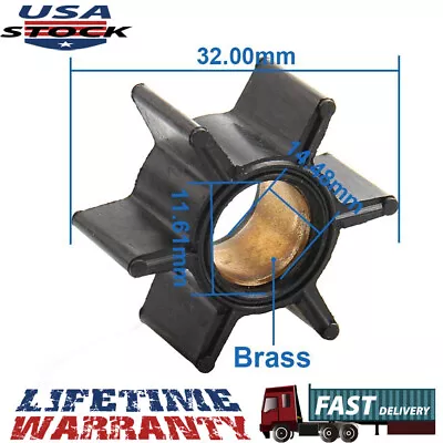 47-89981 47-65957 18-3039 For Mercury Outboard 4/6/7.5/9.8HP Water Pump Impeller • $7.95