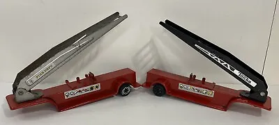 Two Vintage Tonka Pressed Metal 8  Aerial Ladders For Fire Truck • $14.99