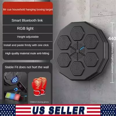 Wall Punch Boxing Training Target Music Combat Trainer Fighting Pad Sports Home✅ • $15.49