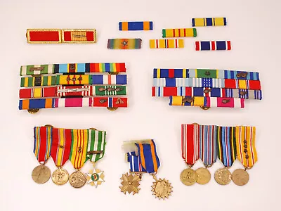 Lot Of Vintage Vietnam Military Medals Bars Pins • $26