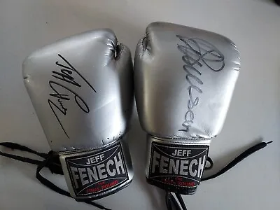 $350 • Buy Autographed Boxing Gloves Jeff Fenech And Azumah Nelson