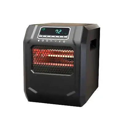 Lifesmart 4 Element 1500W Portable Electric Infrared Quartz Space Heater Indoor • $67.99