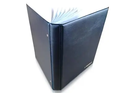 Banknote Album SCHULZ Folder Book Pages Sleeves For Banknotes Collection [Blue] • £20.97