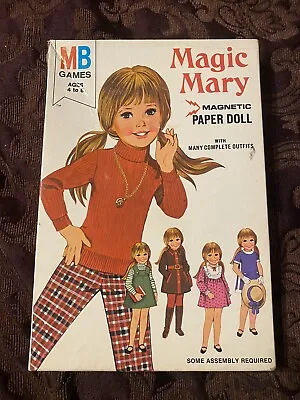 Milton Bradley Magic Mary Magnetic Paper Doll • $19.99