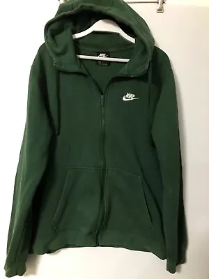 Nike Green Men's Hooded Jacket Size L • $12