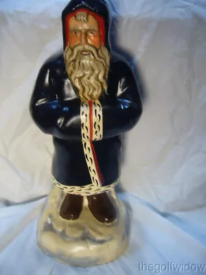$449.99 • Buy Vaillancourt Folk Art Knecht Ruprecht In Black Signed Santa's Servant