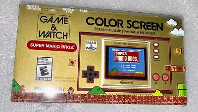 Brand New Nintendo Game & Watch: Super Mario Bros Color Screen • $19.99