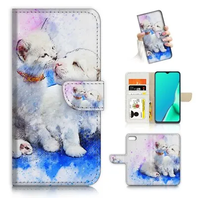 $12.99 • Buy ( For IPhone 7 Plus ) Wallet Flip Case Cover PB23067 Puppy Dog Cat