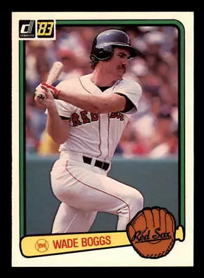 1983 Donruss #586 Wade Boggs RC/Rookie Red Sox NM-MT/MINT (High Grade) • $10.95